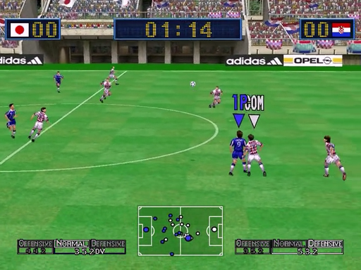 Virtua Striker 2 screenshot 3 for Sega Dreamcast